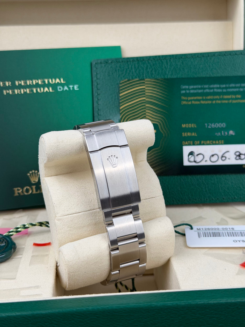 Rolex Oyster Perpetual 36 Jubilee 126000 / 2026 / FULL SET / WIE NEU / STICKERED