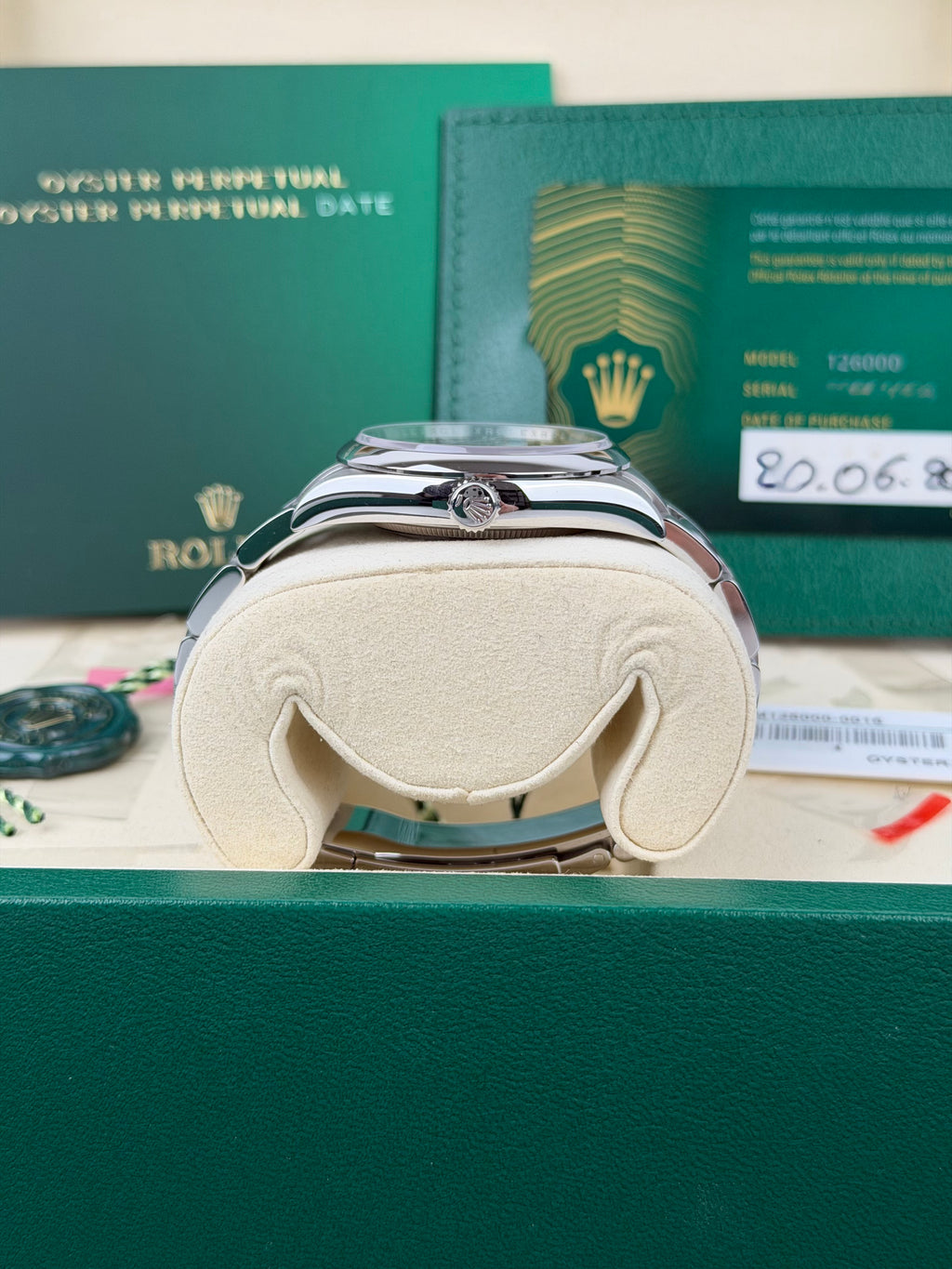 Rolex Oyster Perpetual 36 Jubilee 126000 / 2026 / FULL SET / WIE NEU / STICKERED