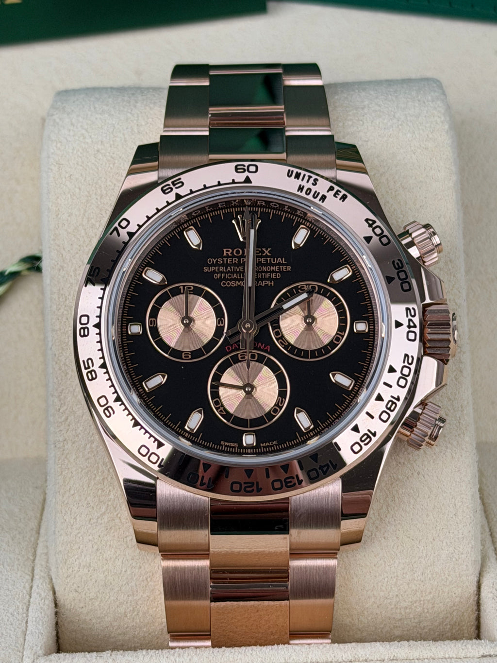 Rolex Daytona 116505 Schwarz / 2021 / FULL SET / NEU / ERSTKAUFRECHNUNG