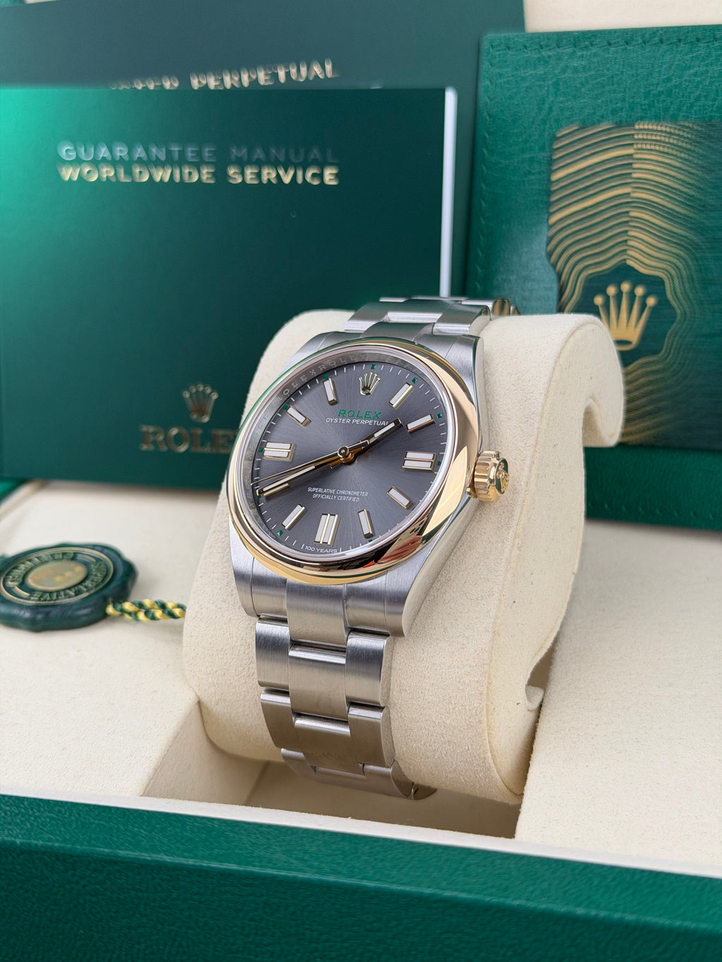 Rolex Oyster Perpetual 41 100TH ANNIVERSARY 134303 / 2026 / FULL SET / NEU