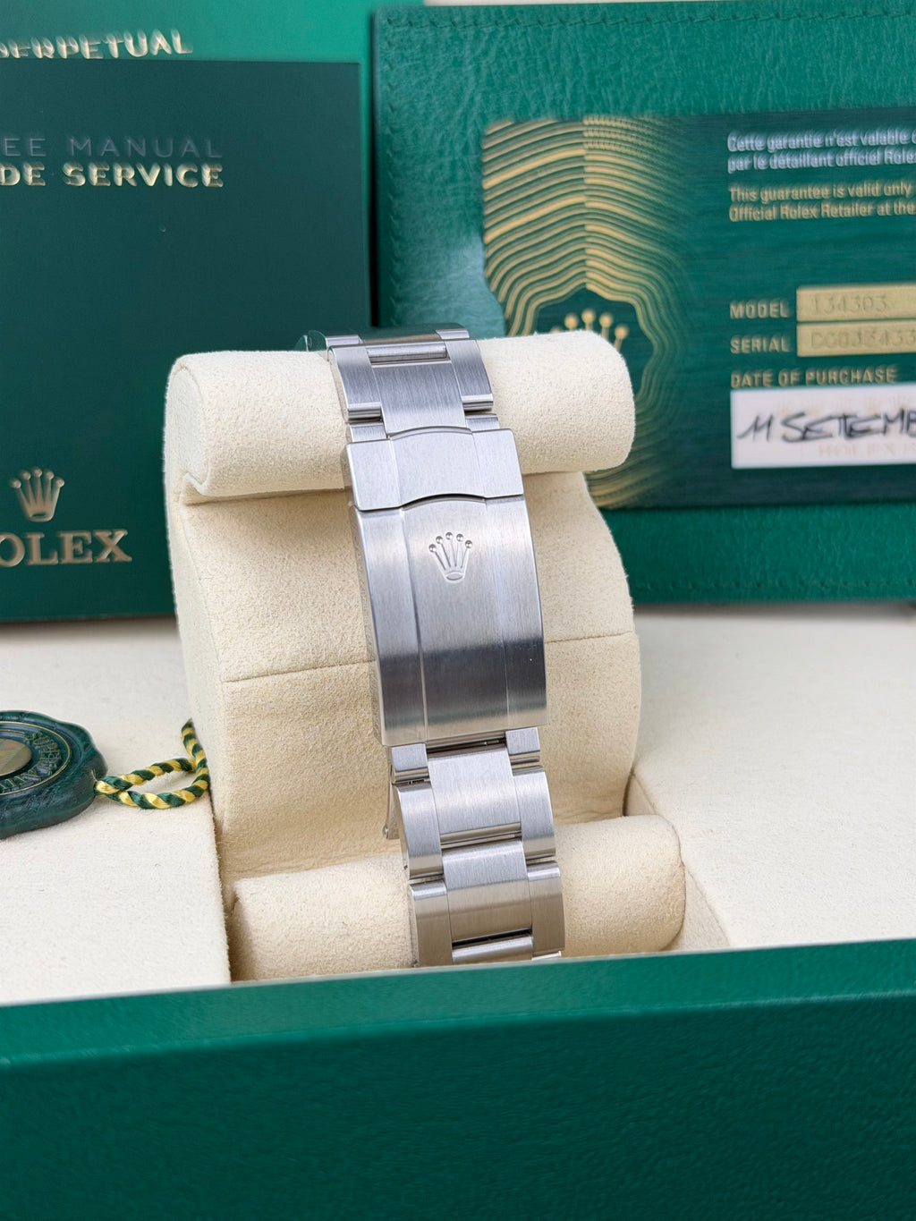 Rolex Oyster Perpetual 41 100TH ANNIVERSARY 134303 / 2026 / FULL SET / NEU