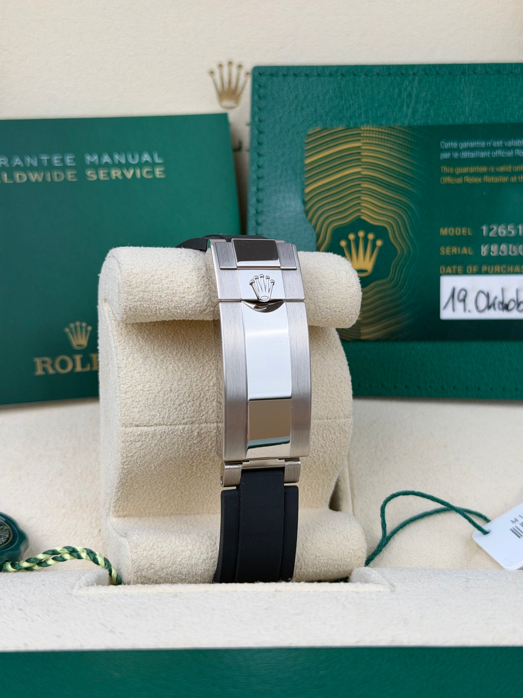 Rolex Daytona 126519LN Schwarz / 2023 / FULL SET / WIE NEU / ERSTKAUFRECHNUNG