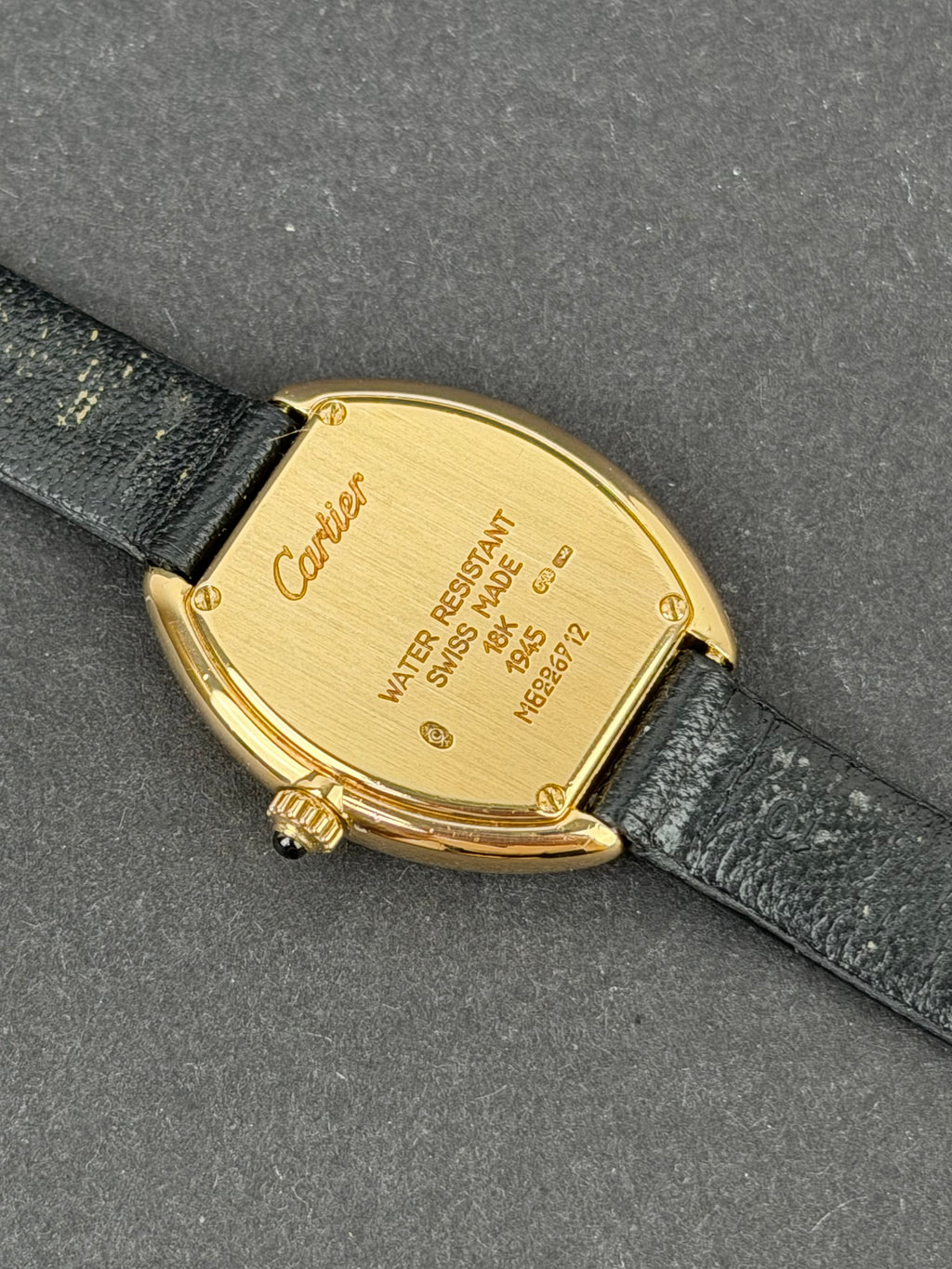 Cartier Tortue 1945 Love Dial / SEHR GUT