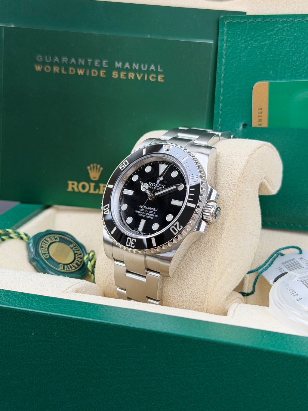 Rolex Submariner 114060 / 2016 / FULL SET / WIE NEU / ERSTKAUFRECHNUNG
