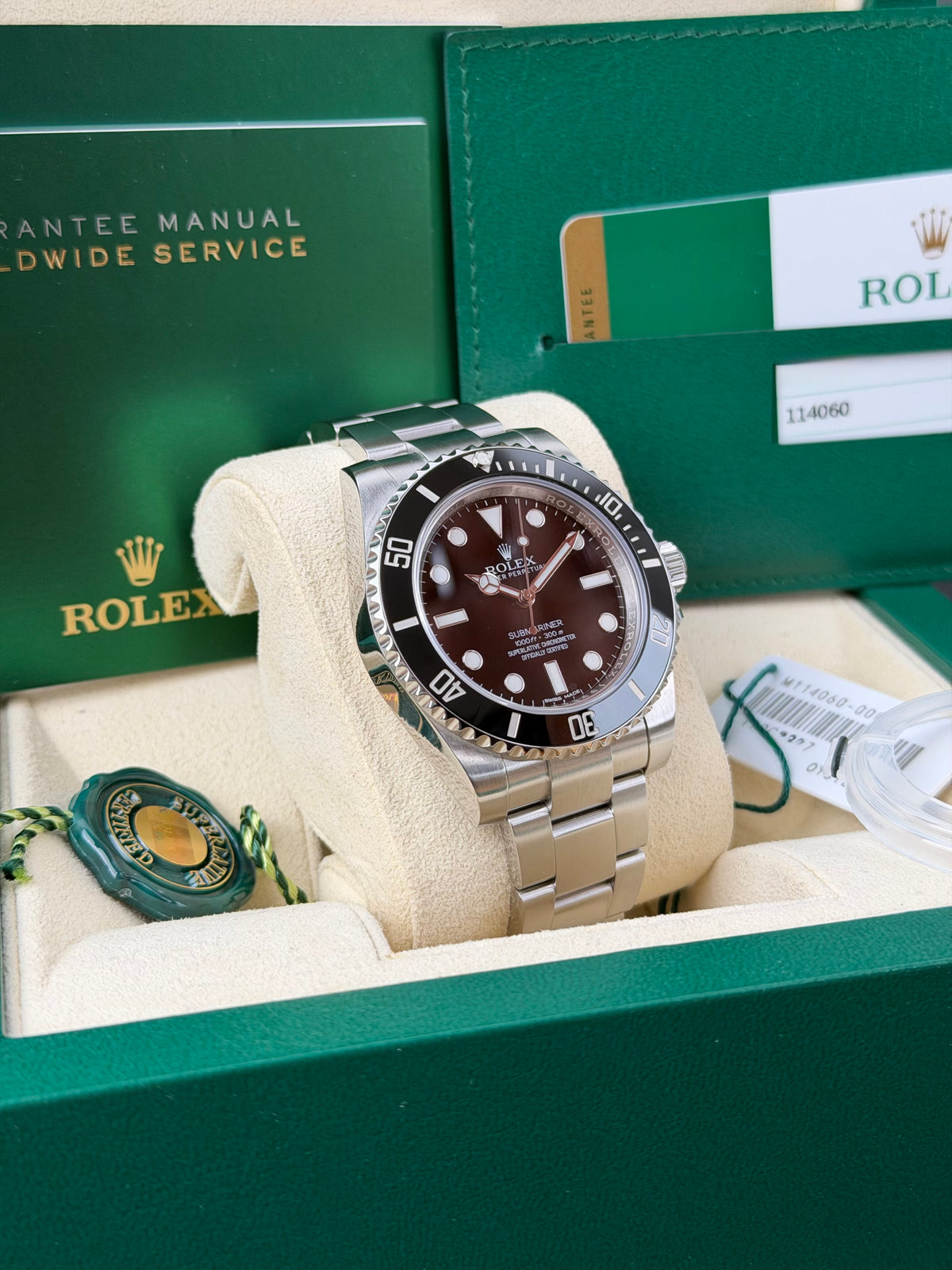 Rolex Submariner 114060 / 2016 / FULL SET / WIE NEU / ERSTKAUFRECHNUNG