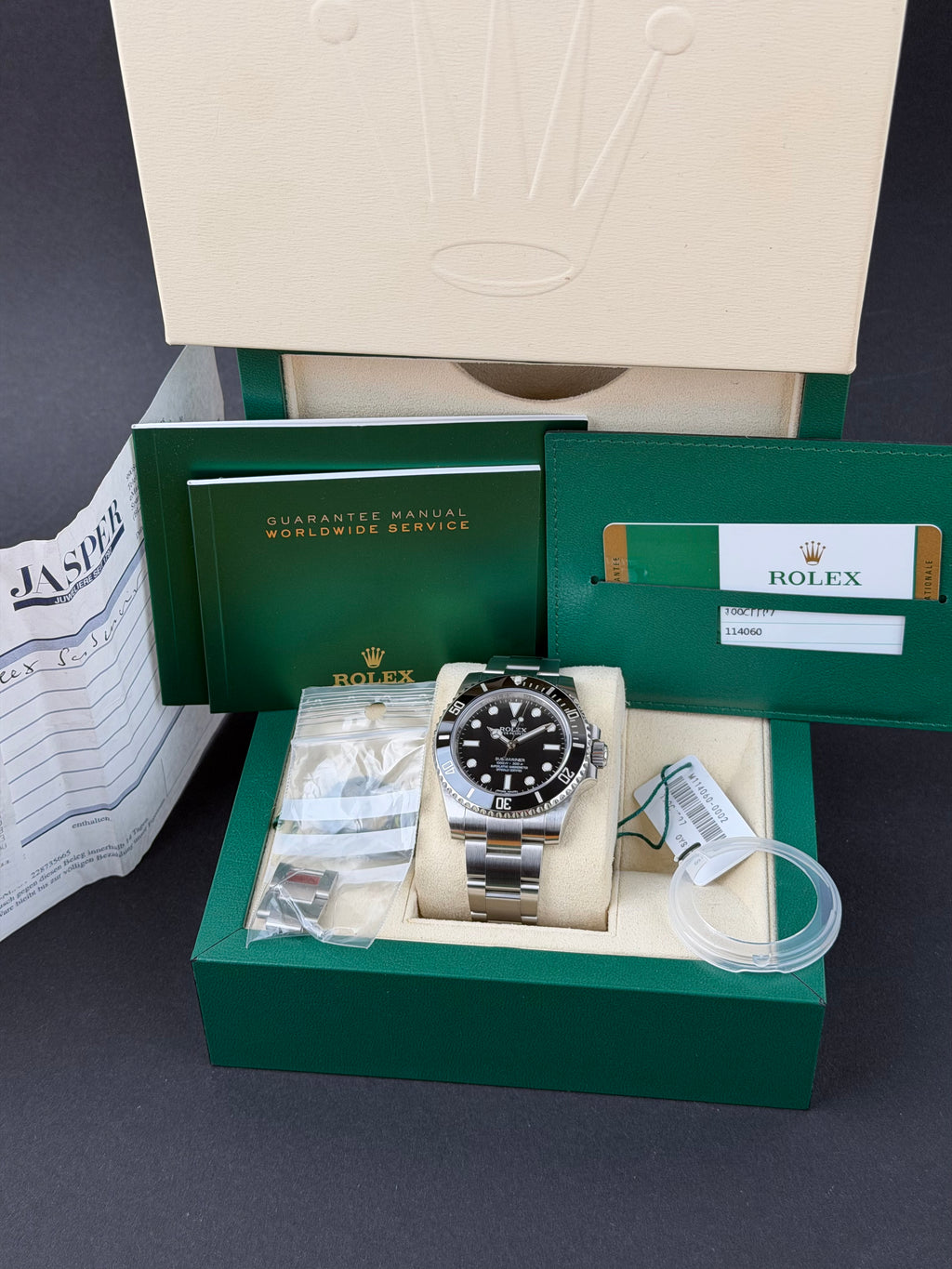 Rolex Submariner 114060 / 2016 / FULL SET / WIE NEU / ERSTKAUFRECHNUNG