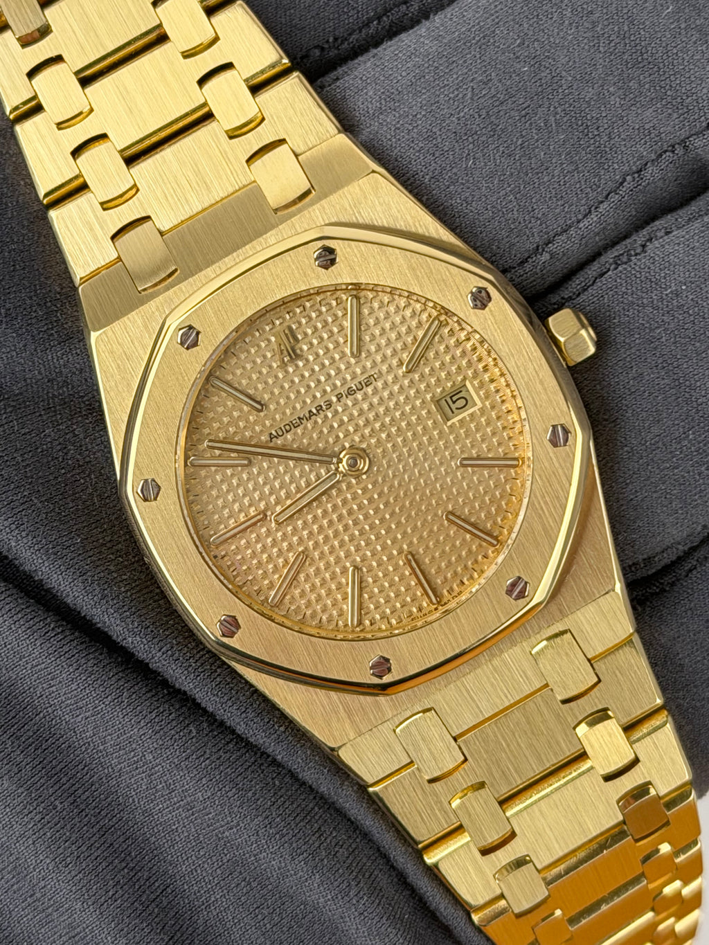 Audemars Piguet Royal Oak 56175BA Havana Tapestry / BOX / SEHR GUT