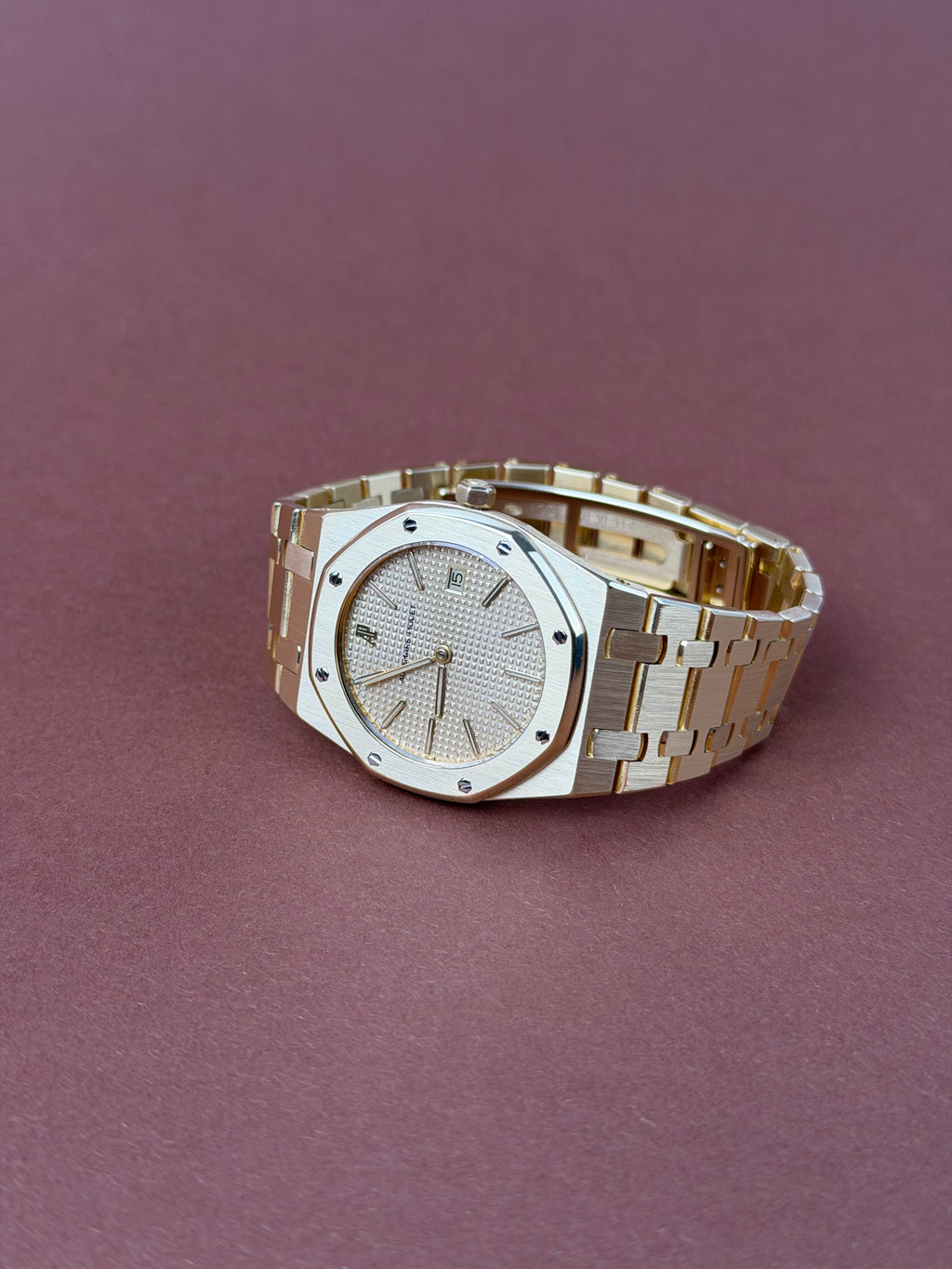 Audemars Piguet Royal Oak 56175BA Havana Tapestry / BOX / SEHR GUT