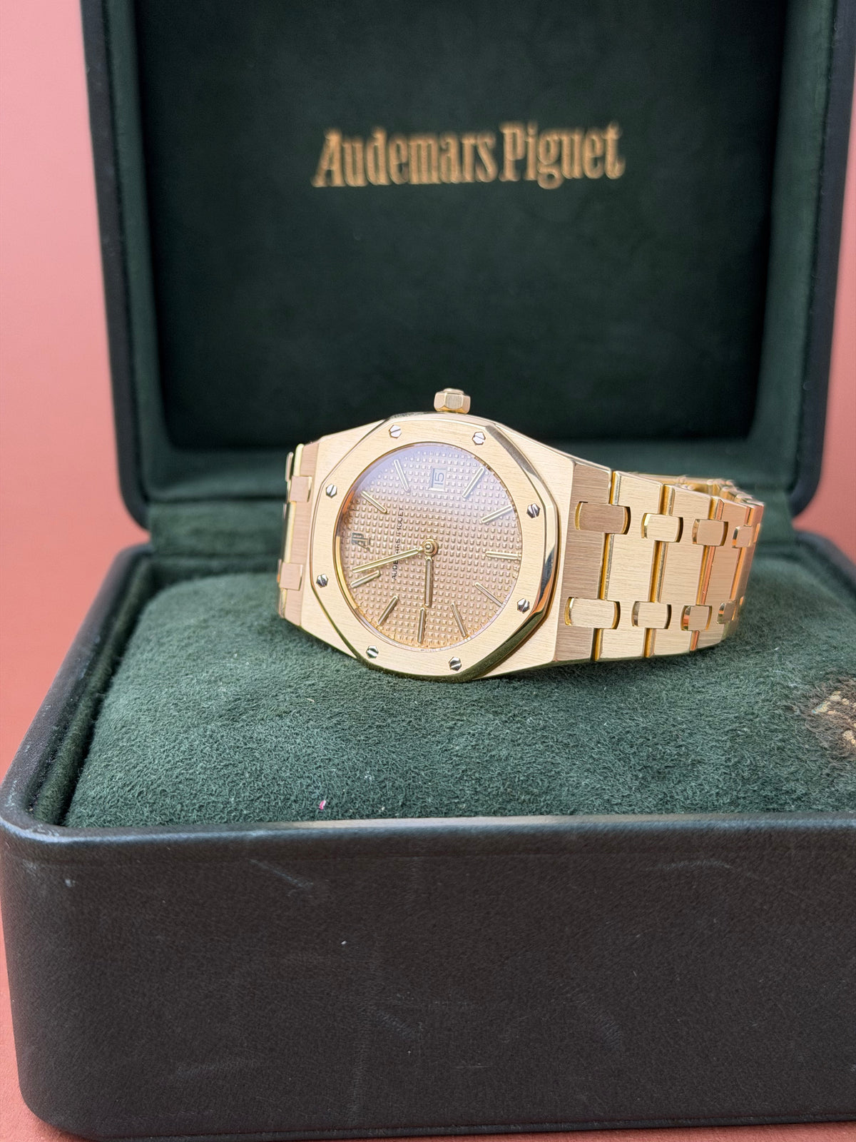 Audemars Piguet Royal Oak 56175BA Havana Tapestry / BOX / SEHR GUT