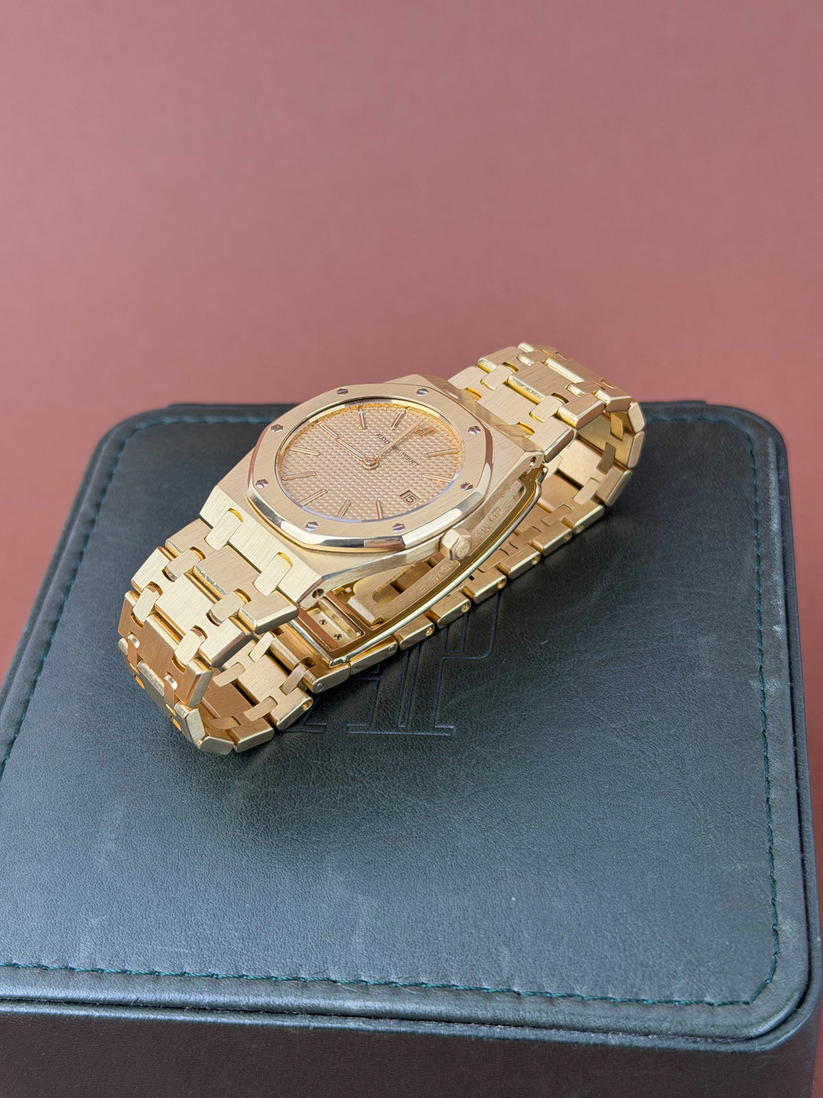 Audemars Piguet Royal Oak 56175BA Havana Tapestry / BOX / SEHR GUT