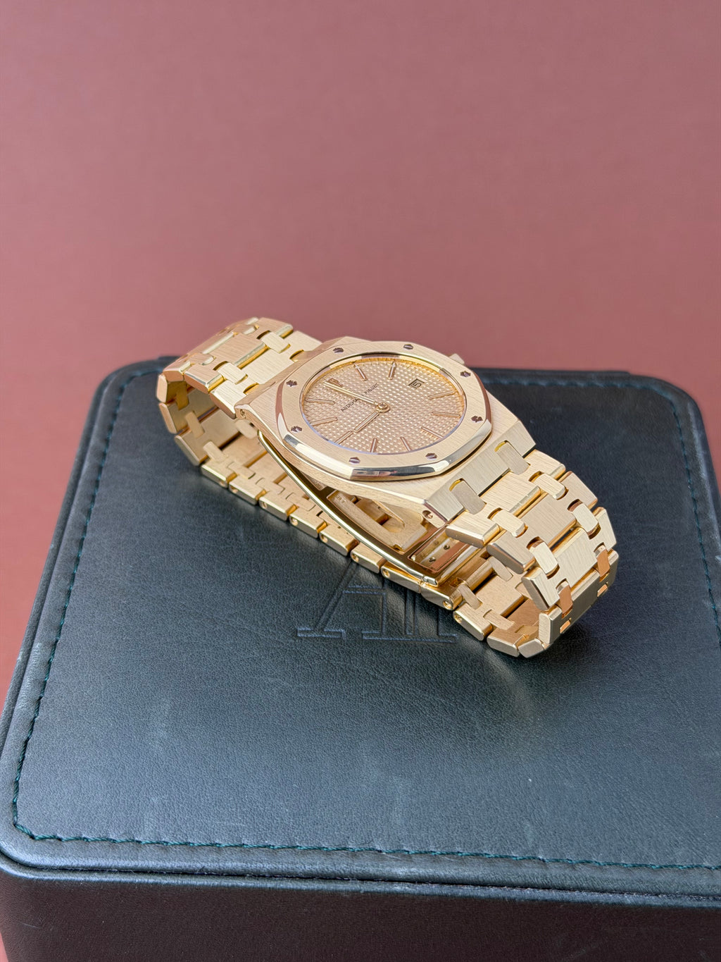 Audemars Piguet Royal Oak 56175BA Havana Tapestry / BOX / SEHR GUT