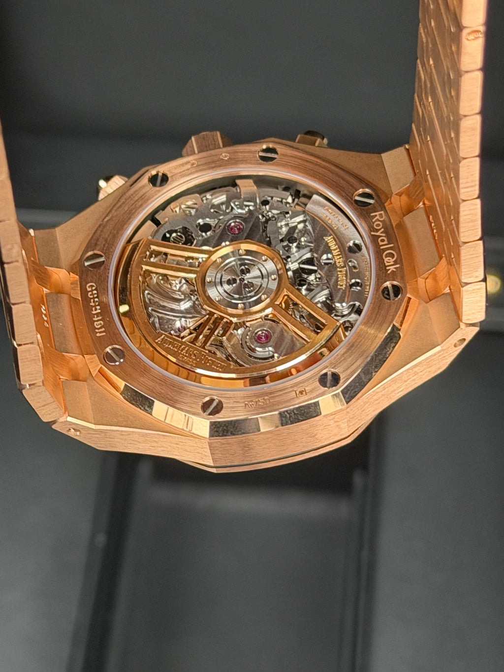 Audemars Piguet Royal Oak 41 Chronograph Chocolate 26239OR / 2021 / FULL SET / WIE NEU